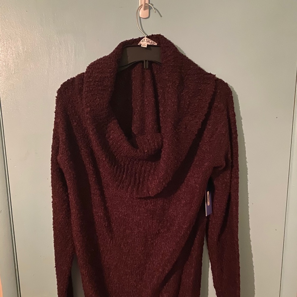 Burgundy Sweater